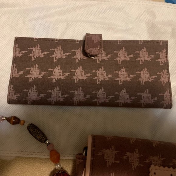 JUXTAPOSIE Handbag/Purse & Wallet Set, Interchangeable Straps Made in Uganda - Picture 8 of 11